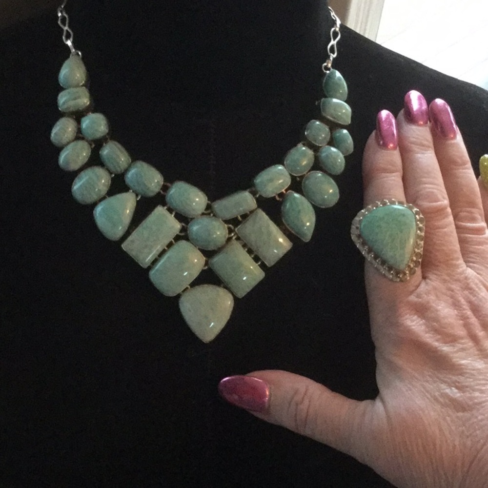 💥 AMAZING 💥RARE 3 Piece Genuine Gemstone Set - Picture 8 of 8